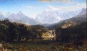 Albert Bierstadt The Rocky Mountains, Lander's Peak oil painting reproduction